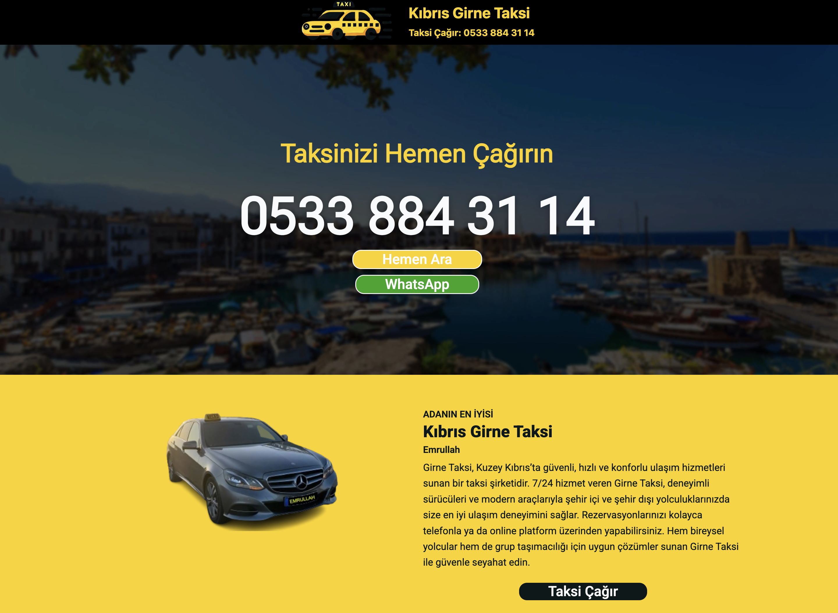 KKTC Girne Taksi