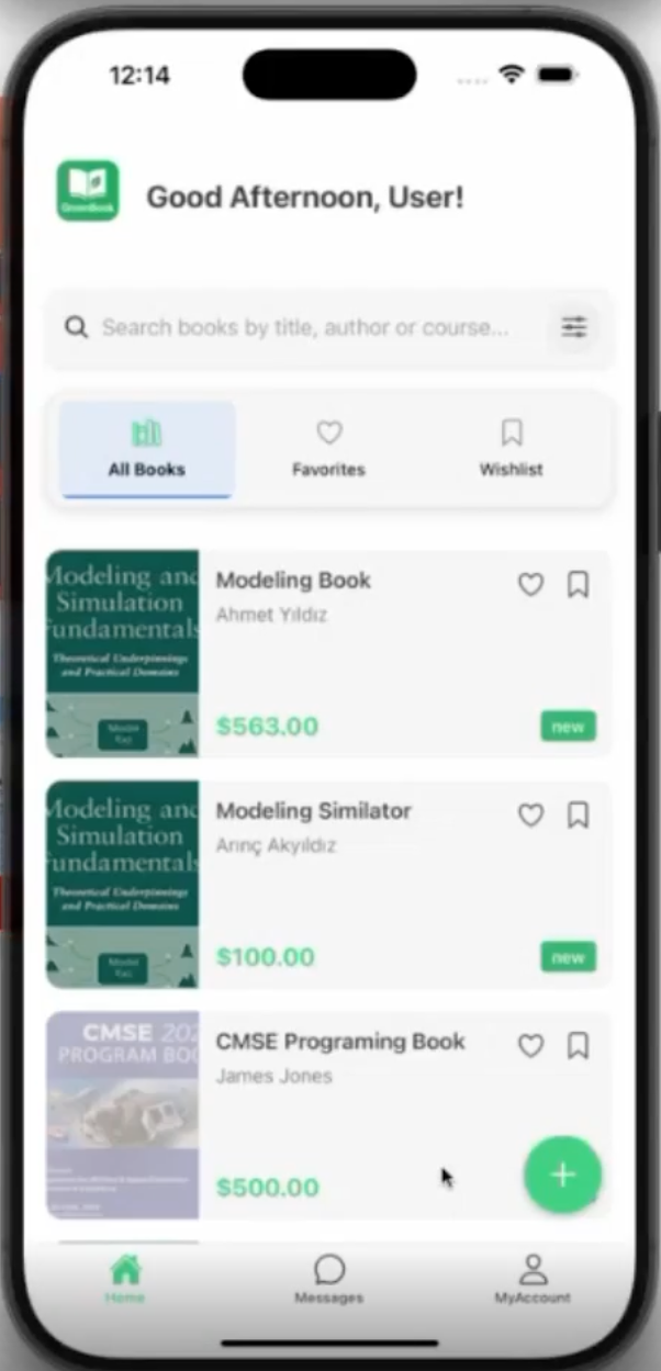 2nd Hand Book Mobile App